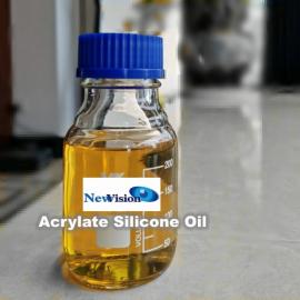 Bis-Acrylate terminated polyester block silicone oil